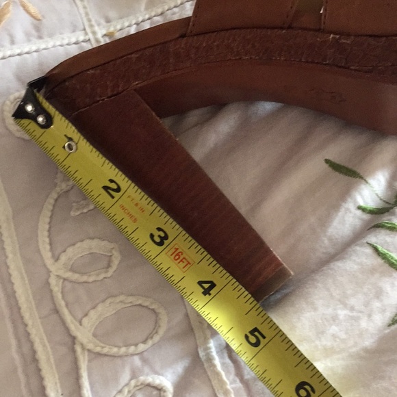 Vintage Michael Kors Leather Heeled Sandal Slides — US 9 - Picture 5 of 8